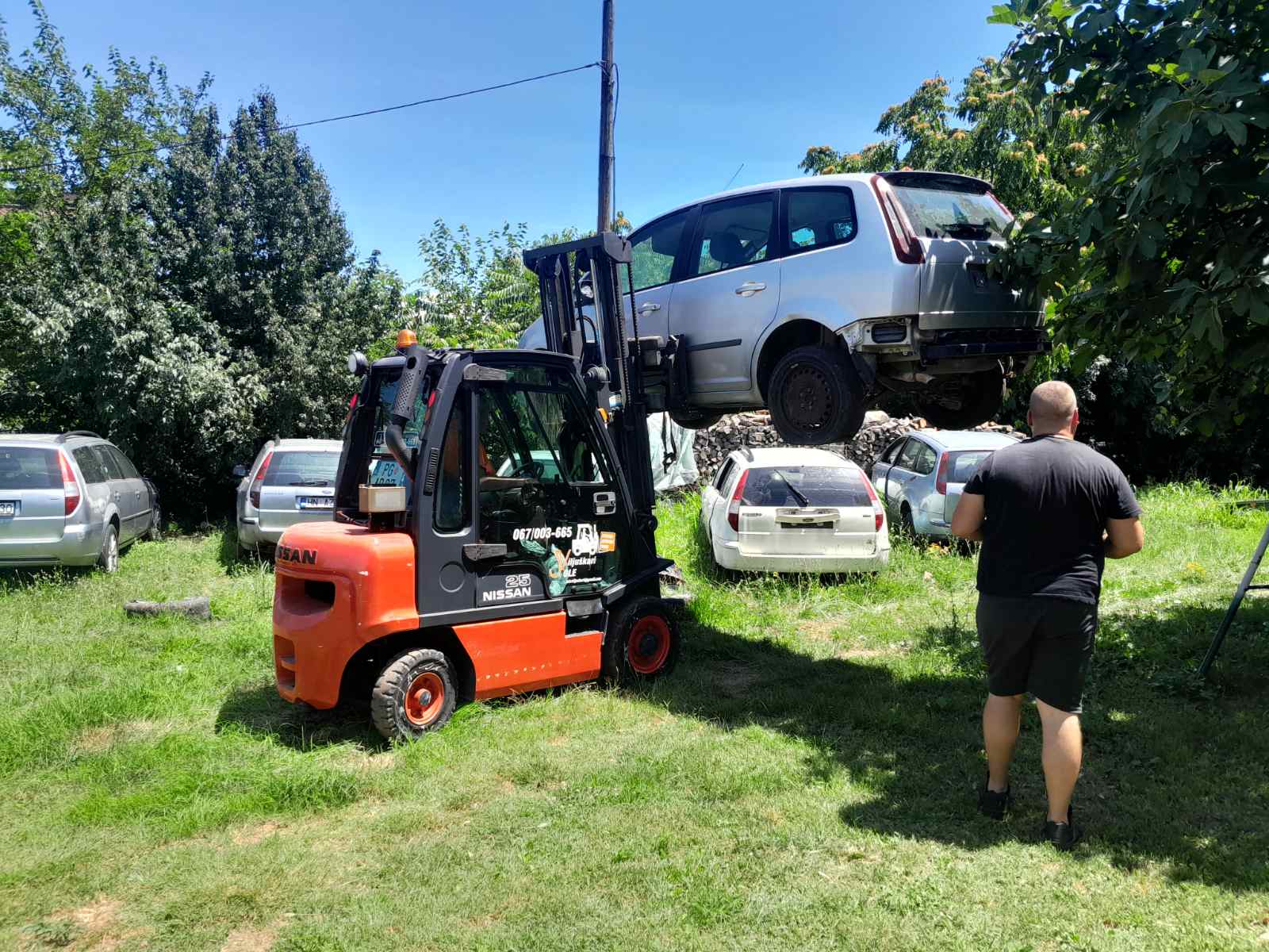 Utovar i istovar viljuškarom, iznajmljivanje viljuškara, platforme – Podgorica, Budva, Tivat, Bar, Kotor, Herceg Novi – Crna Gora423524